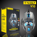 T-Wolf V10 Warrior RGB Lighting Mechanical Gaming Mouse. 