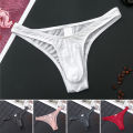 Men Thongs Transparent Slim Fit Men G-String. 