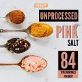YOGAFY- Himalayan Pink Crystals Salt with 84 Minerals for Cooking |100% Natural | 600g (FROM INDIA) SAB. 
