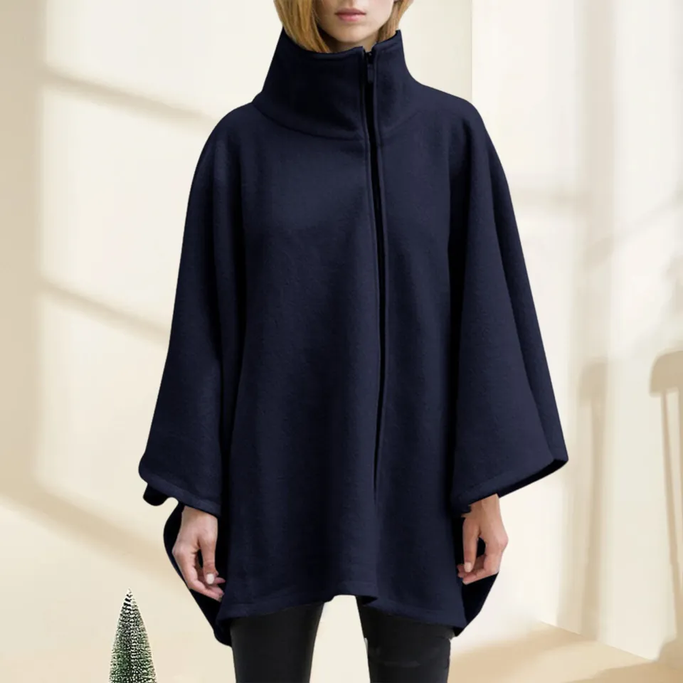 LIDNM / SHAWL COLLAR CAPE COAT 【M】 LIDNM Super 140s SHAWL COLLAR CAPE COAT