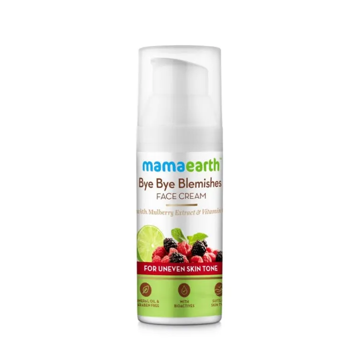 Mama%20Earth%20Bye%20Bye%20Blemishes%20Face%20Cream%20with%20Mulberry%20Extract%20and%20Vitamin%20C%2030g%20-%20Image%202