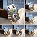 Fashion Design Anti-dust Phone Case For Samsung Galaxy A40/SM-A405FN/DS Waterproof Shockproof Card sleeve Dog Graffiti. 
