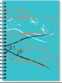 Ink wave A4 – Spiral note Book. 