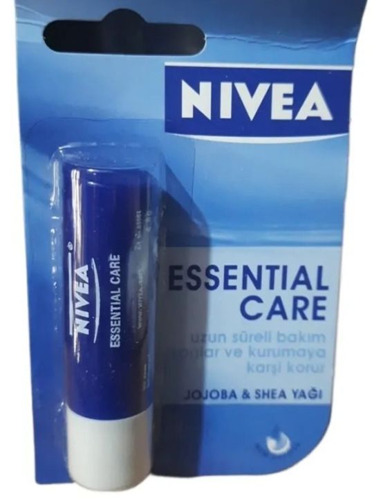 NIVEA Lip Care (necl) Essential Jojoba & Shea Yagi 4.8g