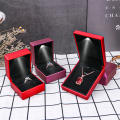 Simple And Elegant High Grade And Exquisite LED Light Jewelry Box Spray Painted Ring Box High End Jewelry Box. 