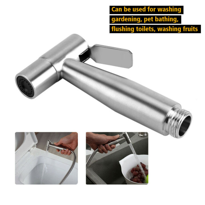 Stainless%20Steel%20Handheld%20High%20Pressure%20Faucet%20/%20Water%20Saving%20Powerful%20Fixed%20Sprayer%20/%20Women%20Portable%20Flusher%20/%20Toilet%20Supercharge%20Rinse%20Sprinkler%20/%20Bathroom%20Shower%20-%20Image%203