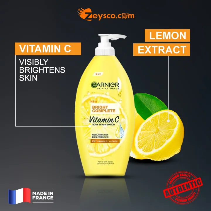 Garnier%20Bright%20Complete%20Lotion:%20Daily%20Brightening%20&%20Intense%20Hydration%20400ml%20-%20Image%203