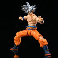 Kids Toy 16cm Dragon BallZ SHFiguart Super Figure White Haired Son Goku Action Figure DragonBall Migatte No Goku Model Toys Birthday Gift Mini - Figures. 