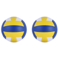 PDTYMWNG 2X Soft Press Volleyball PU Leather Match Training Volleyball Adult Kids Beach Game Play Balls for Indoor Outdoor Sports. 