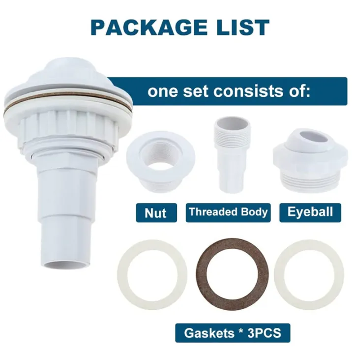 1%20Piece%20Water%20Inlet%20Outlet%20Fittings%20with%20Clip%20Threaded%20Tape%20Swimming%20Pool%20Return%20Nozzle%20White%20PVC%20Removable%20Swimming%20Pool%20Supplies%20-%20Image%203