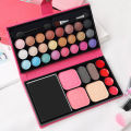 33 Colors Makeup Kit Eyeshadow Powder Blush Lipstick Pallets Long Lasting Girl Pan with Mirror Beginner Plate Cosmetics Makeup. 
