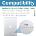 iPad 10.2 9th 2021/ 8th 2020/ 7th 2019, Tempered Glass Film for A2602/A2603/ A2270/A2428/ A2197/A2198/A2201 -Clear. 