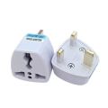 Three Pin Conversion Plugs Three Pin Plug / Universal UK Flat Pin 3Pin Travel Power Plug Adapter. 