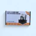 Dual Bay USB 3.0 Hard Drive Docking Station with Offline One-Click Clone | 2.5” / 3.5” SATA HDD & SSD Support | No PC Required. 