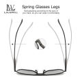 LouisWill Sunglasses Large Frame Double Beam Sunglasses TAC Polarized Sunglasses Unisex Fashion Sunglasses Driving Glasses Sunglasses Fashion Personality Sunglasses UV400 Protection Clean Vision for Men Women. 