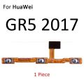 Power On Off Button Volume Switch Key Control Flex Cable Ribbon For HuaWei Y9 Y7 Y6 Pro Y5 Prime Lite GR5 2017 2018 2019 Part. 