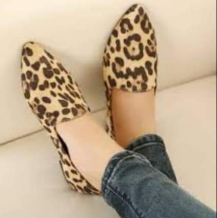 Woman Leprod Flats Shoes
