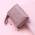 Purse Hasp ID Holder Love Heart Wallet Cartoon Crop Wallet Cute Wallet Female Wallet Leather Passport Bag. 