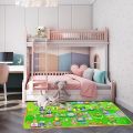 Microfiber Play Mat 100% Waterproof, Anti Skid,Double Sided Baby Play Multicolor (100x180cm). 