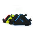 Bicycle triangle bag bike beam bag quick release mountain bike front bag riding equipment accessories. 