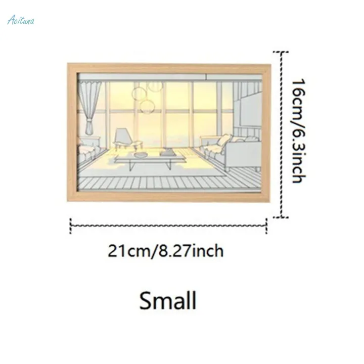 Decorative%20Painting%20with%20Light%20Modern%20Shadow%20Box%20Lighted%20Picture%20Frame%2016cmx21cm%20-%20Image%209