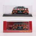 model bike LF 1/64 Bus RWB T1 Modified Version Toy Car Model Alloy Diecast Mini Scale Collection Model Car Toys for Boys Birthday SouvenirParty Tableware. 