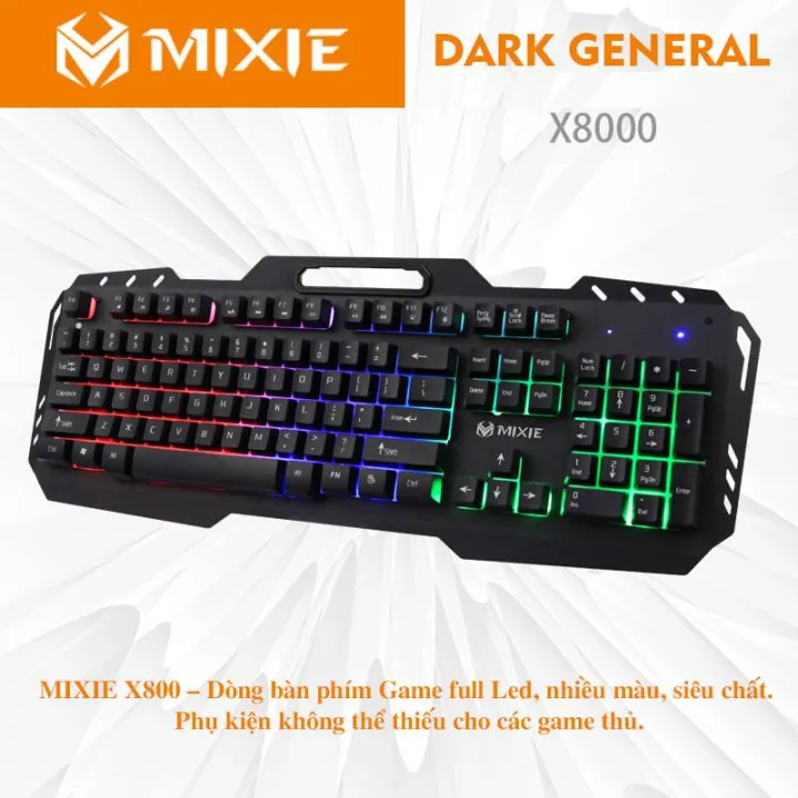 MIXIE X800 Dark General imitation mechanical gaming keyboard fashion ...