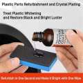 yonasu Crystal Parts, Plating Refurbishing Restorer Black, Plastic Model Car Kits, Nano Coating Agent, for DIY, Automotive, Easy to Use, 30ml. 