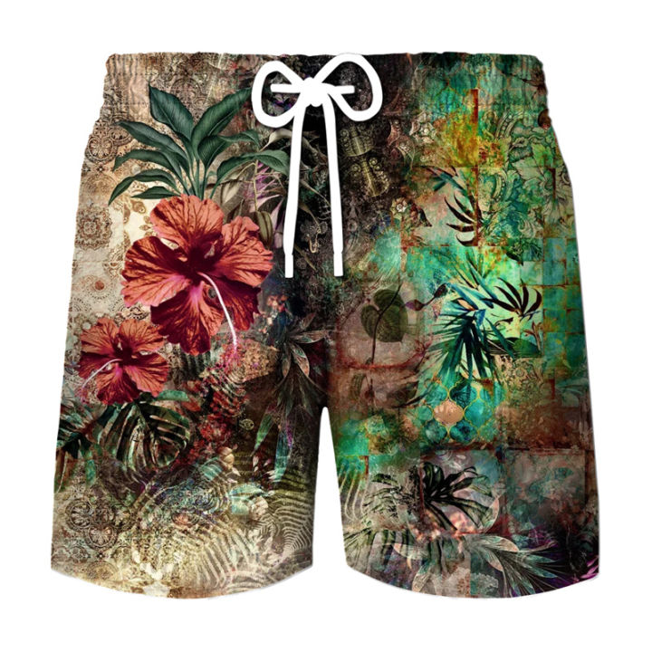 Hawaii%20Beach%20Shorts%20Men%20Casual%203D%20Printed%20Natural%20Plants%20Swimsuit%20Quick%20Dry%20Bermuda%C2%A0Surf%20Board%20Shorts%20Pants%20Fashion%20Swim%20Trunks%20-%20Image%203