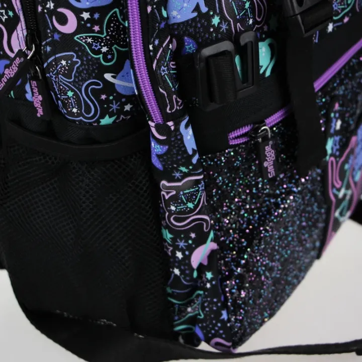Australia%20Smiggle%20Original%20High%20Quality%20Children's%20School%20Bag%20Kawaii%20Girls%20Backpack%20Beautiful%20Black%20Starry%20Cat%2018%20Inch%20Kids%20Bags%20-%20Image%206