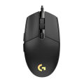 Logitech G102 LIGHTSYNC Gaming Mouse with Customizable RGB Lighting, 6 Programmable Buttons, Gaming Grade Sensor, 8K DPI Tracking, Lightweight - Black - Original. 