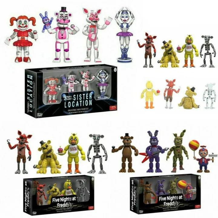 Funko%204pcs%20/%20set%20Five%20Night%20At%20Freddy's%20FNAF%20Action%20Figures%20Toys%20Foxy%20Freddy%20FNAF%20sister%20location%20PVC%20model%20Toys%E2%98%85109%20-%20Image%204