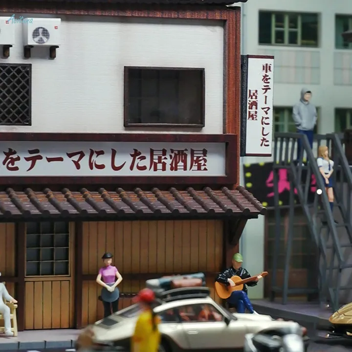 1/64%20Car%20Garage%20Diorama%20Model%20with%20Lighting%20for%20Micro%20Landscape%20Home%20Scenery%20-%20Image%209