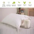 Natural Organic Latex Bamboo Standard Pillow for comfortable sleep bed Memory Foam Pillow Orthopedic Pillow Latex Support Pillow Soft Pillow 1/2/5pcs. 