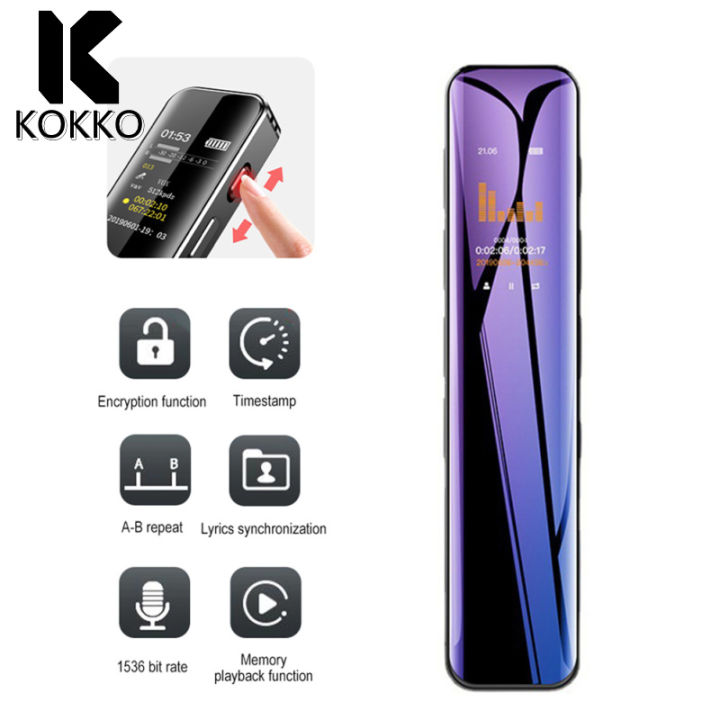 KOKKO%20C8%20Digital%20Voice%20Recorder%2050M%20Long%20Distance%20Voice%20Activated%20Recorder%20With%20Accelerate%20Function%20Dictaphone%20-%20Image%209