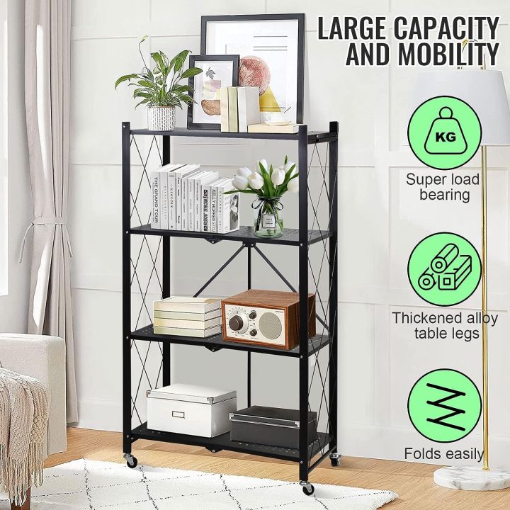 Heavy%20Duty%204-layer%20foldable%20Shelf,%20kitchen%20storage%20rack,%20No%20Assemble%20Required,%20Microwave%20and%20Oven%20Rack%20-%20Image%202