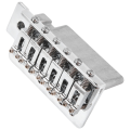 OUMERY For Electric Guitar Single Swing Bridge SQ Tremolo Bridge System Pull Plate String Bridge Concave String Code Silver. 