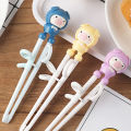 ABS Children's Practice Chopsticks Correct Creative Cartoon Learning Chopsticks Dounp. 