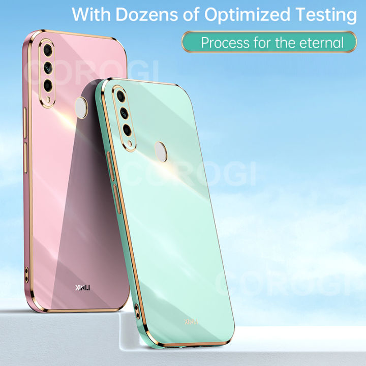 For%20OPPO%20A31%20Back%20Cover%20Shiny%20Plating%20Square%20Bumper%20Soft%20Silicone%20Shockproof%20Protective%20Case%20-%20Image%204