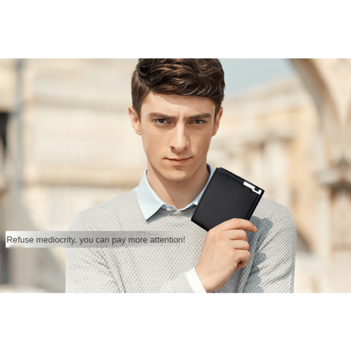 【GUTTY Lifestyle Store 】(NEW)DGSenpi Men's Short Wallet Iron Edge Young ...