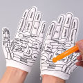 1Set Gloves Hand Reflexology Acupoint Acupressure Tools Glove Hands Reusable Mittens Household Spa Point Exfoliator Textured. 