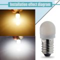 【White 6V 2/4 Pcs E10 LED Bulb 3V 6V 3/6 Volt Warm White Screw Lamp Flashlight Torch Headlight Bike Light. 