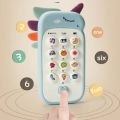 Kids Cell Phone Baby Musical Toy Baby Musical Phone Baby Phone Pacifier Toddler Sound Toys Music Plastic. 