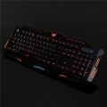 Gaming Keyboard M200 LED Wired USB Illuminated Cool Ergonomic PC Gaming Keyboard Adjustable 3 Color LED Backlight Backlit Keyboard. 