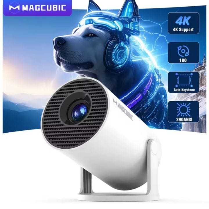 Magcubic%204K%20Projector%20HY300%20PRO%20Android%2011%20Dual%20Wifi6%20260ANSI%20Allwinner%20H713%20BT5.0%201080P%201280*720P%20Home%20Cinema%20Outdoor%20Projector%20Original%20-%20Image%209
