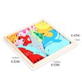 Baby 3D Puzzle Car Marine Wood Matching Board Jigsaw Children Toys Kid Education Tangram Montessori. 