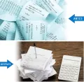 Paper Spear - Paper Note Holder, Metal Paper Clip, Document Spike, Stainless Steel Bill Holder with Spike Nail for Invoice Receipt Note Paper Counter Desktop, Tickets, Receipts (DL0520) by ZinZen. 