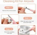 7 in 1 Electronic Cleaner Kit, Keyboard Cleaner Kit with Brush, Multifunctional Cleaning Kit for Earphone, Keyboard, Laptop, Phone, PC Monitor. 