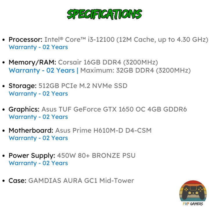Gaming%20RIG%20%7C%20Brand%20New%20Assembled%20Gaming%20PC%20Intel-i3%2012th%20Gen,%2016GB%20RAM,%20512GB%20NVMe%20SSD,%20Nvidia%20GTX%201650%204GB%20VGA,%20%20Windows%2011%20Home%20%7C%20PXP%20Gamers%20-%20Image%202