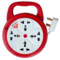 Sunco 4 way extension cord Reel/ wire cord/ multi plug/ 4 outlets (1.5m). 